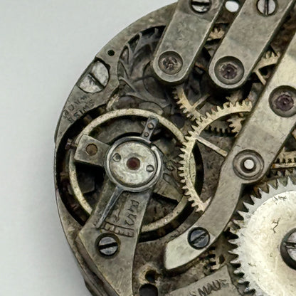 AS A Schild Swiss Watch Movement Manual Wind Vintage Parts Repair Spares 24.7mm