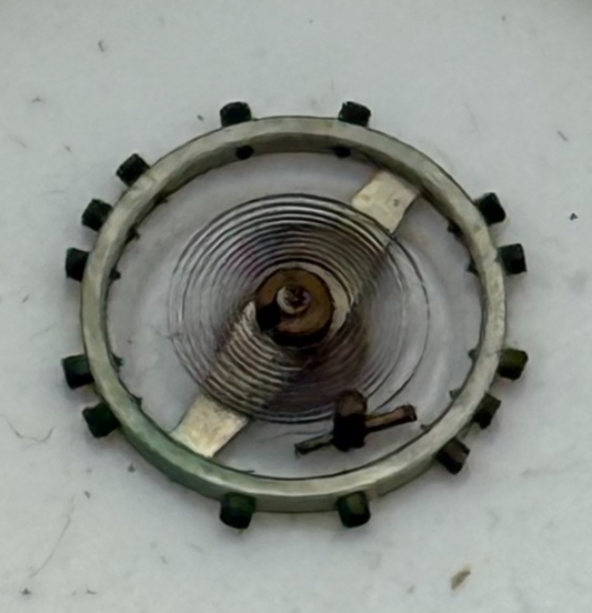 Peseux 120 Balance Wheel Complete And Spring 5¼’’’ 276 M Watch Movement Parts