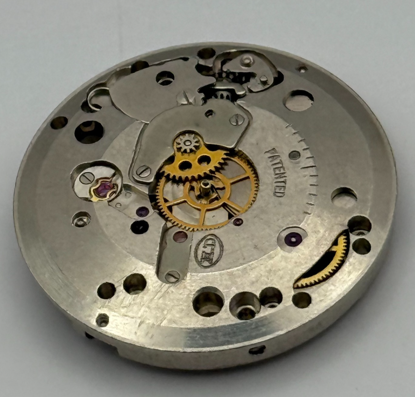 ETA 2370 Everite Watch Movement Manual Wind Vintage Parts Repair 25.9mm