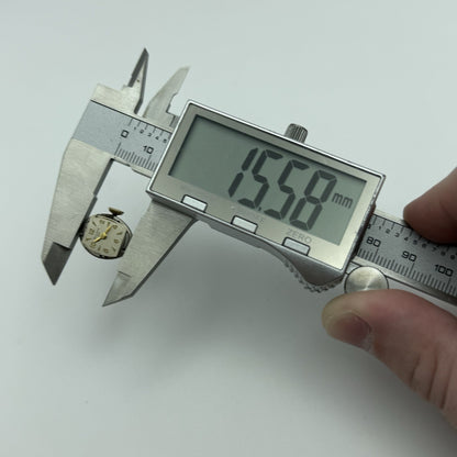 13.1mm Vintage Ladies Bulova 5AD Manual Wind Swiss Watch Movement PARTS REPAIR