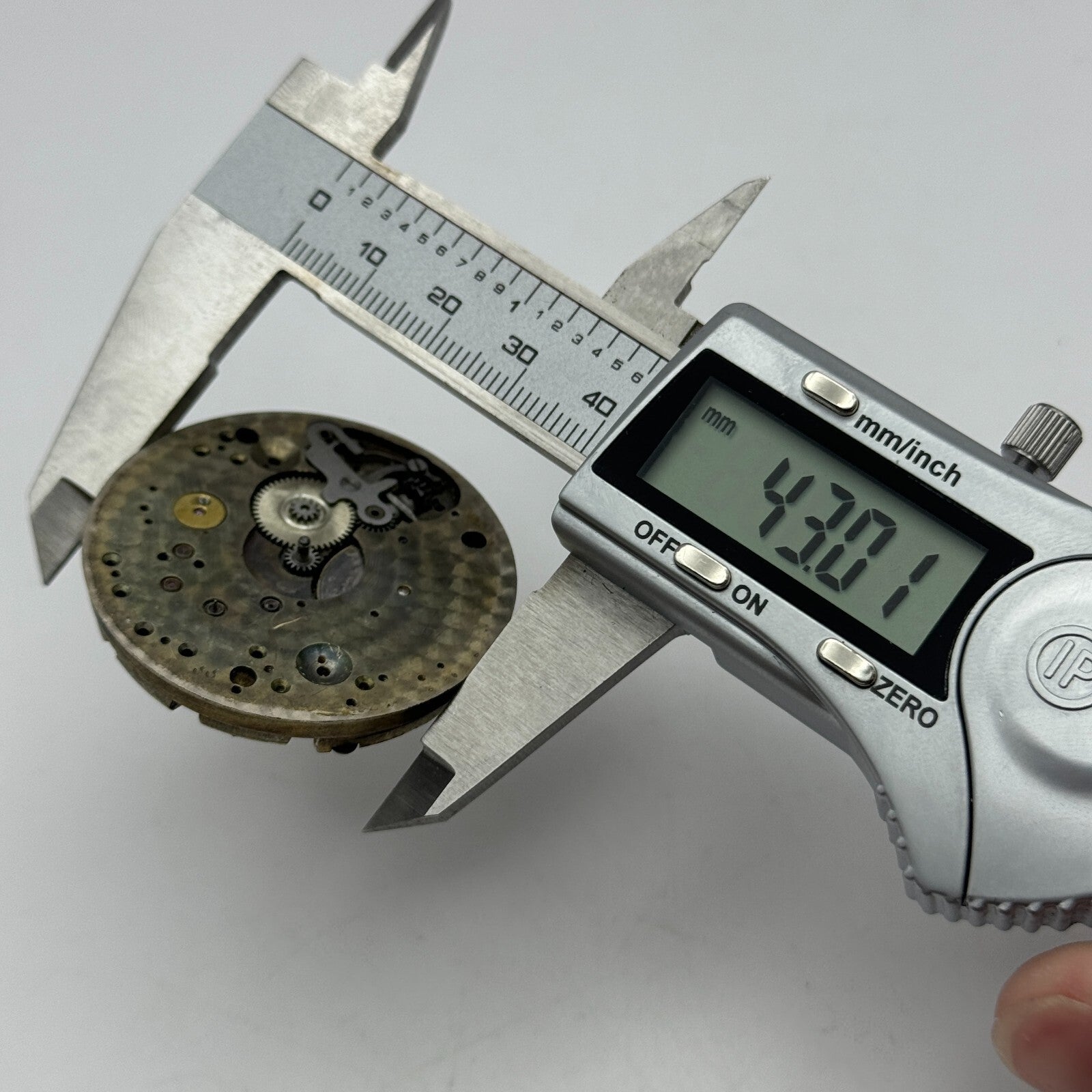 43mm Oreba Swiss Made Vintage Pocket Watch Movement PARTS SPARES REPAIR