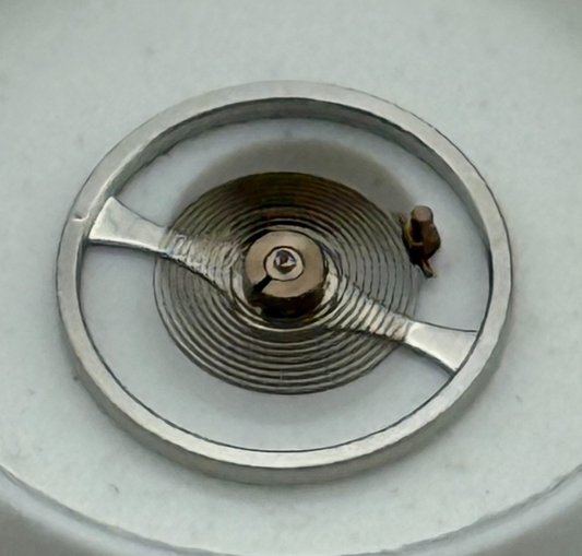 Oris 260 290 Balance Wheel Complete And Spring 260 Watch Movement Parts NOS 