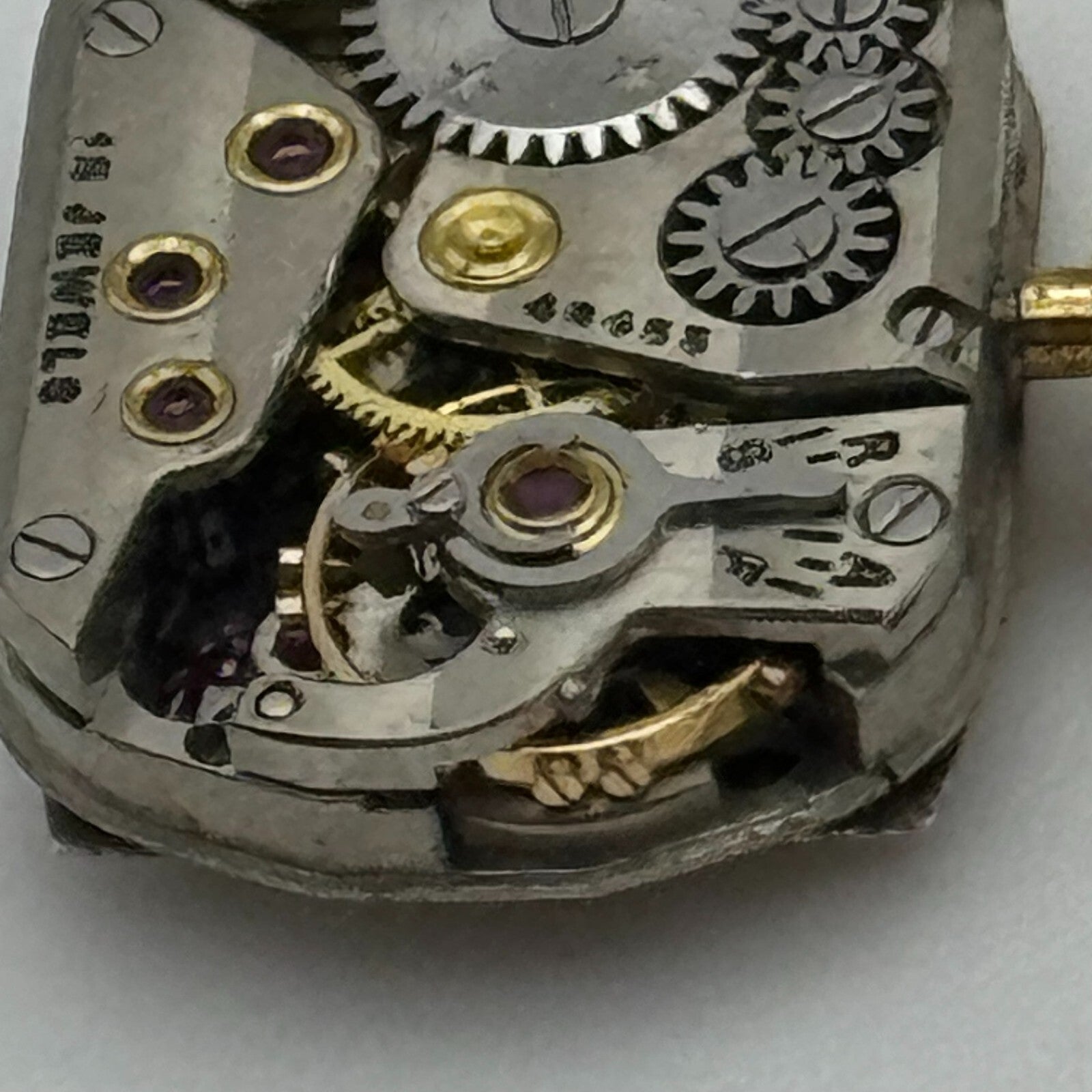 11.7mm Running Ladies Cyma 15 Jewels Manual Wind Watch Movement Dial Hands PARTS