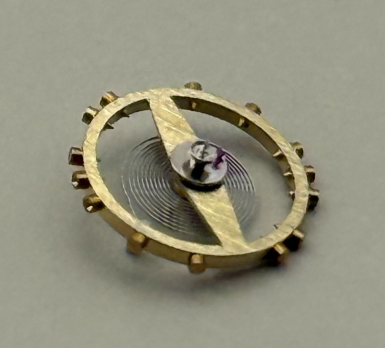 AS 1051 Balance Wheel Complete And Spring Inca 534 M Watch Movement Parts NOS