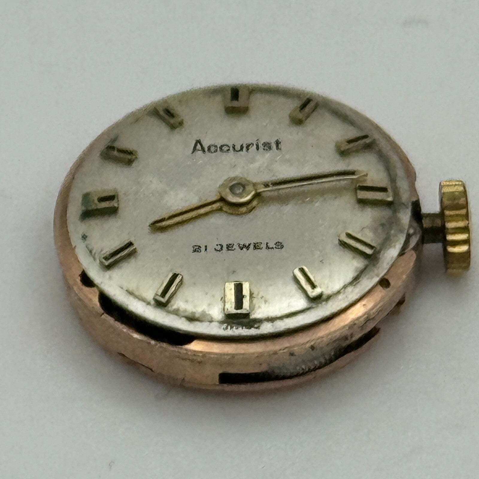 15.5mm Running ETA 2412 Accurist Manual Wind Swiss Ladies Watch Movement PARTS