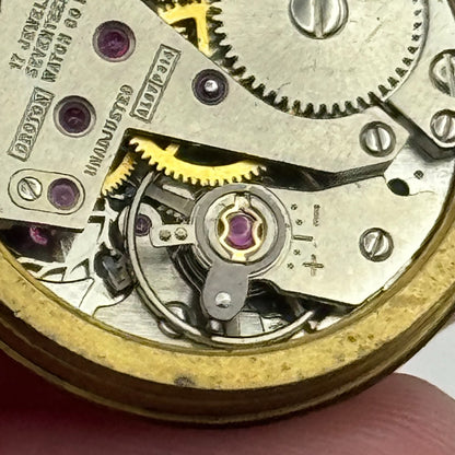 23.6mm Croton AL97 F314 Manual Wind Watch Movement Swiss Vintage PARTS SPARES