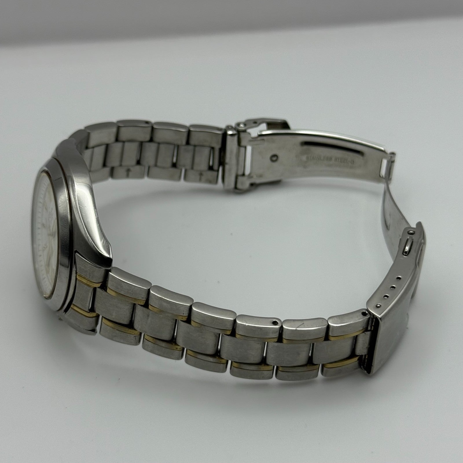 Seiko Kinetic 50M Men's Quartz Watch 5M63 - 0AC0 Date Dial 41mm PARTS REPAIR