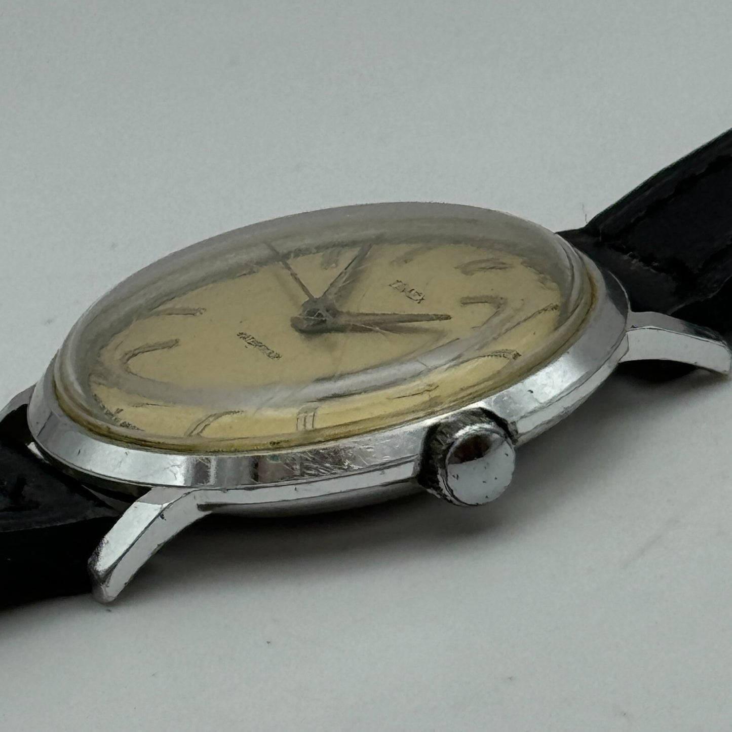 34mm Men’s Vintage Timex GB Made Waterproof Dustproof Aluminium Watch PARTS