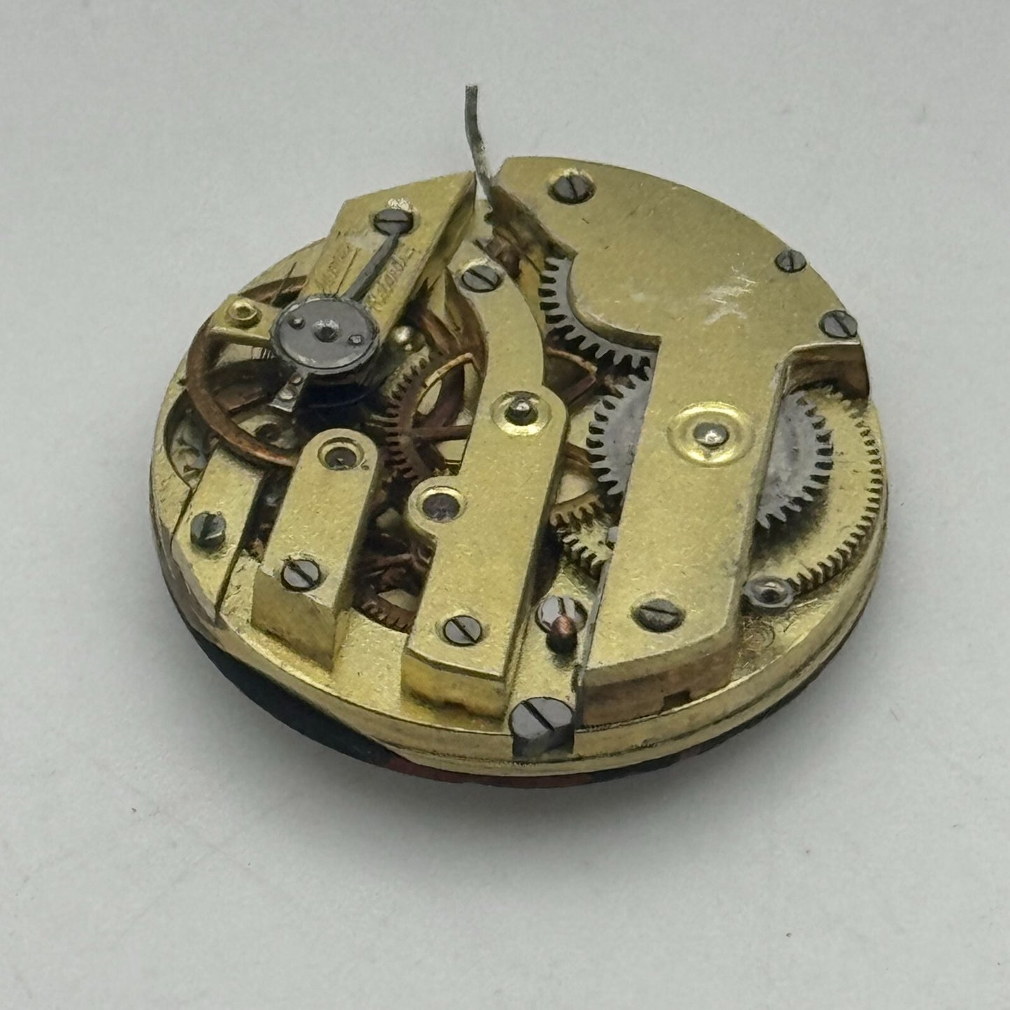 24.9mm Unidentified High Grade Manual Wind Watch Movement Vintage PARTS SPARES