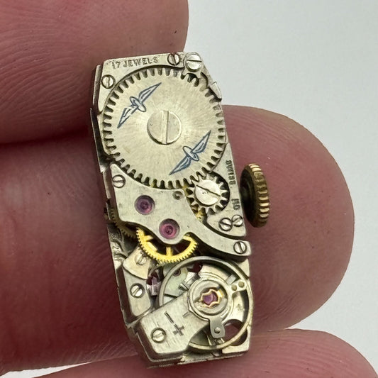 9mm Ladies Rotary FHF 59-21 Manual Wind 17 Jewels Swiss Watch Movement PARTS