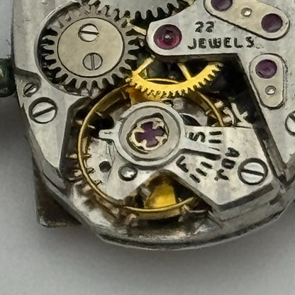 12.7mm Ladies Hamilton Cal 757 Manual Wind 22 Jewels Swiss Watch Movement PARTS
