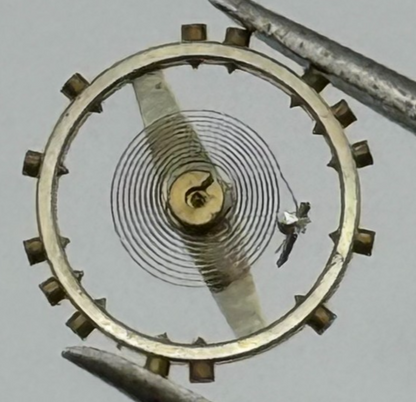 ETA 1150 Balance Complete 5 1/4''' Renata Watch Movement Parts Vintage