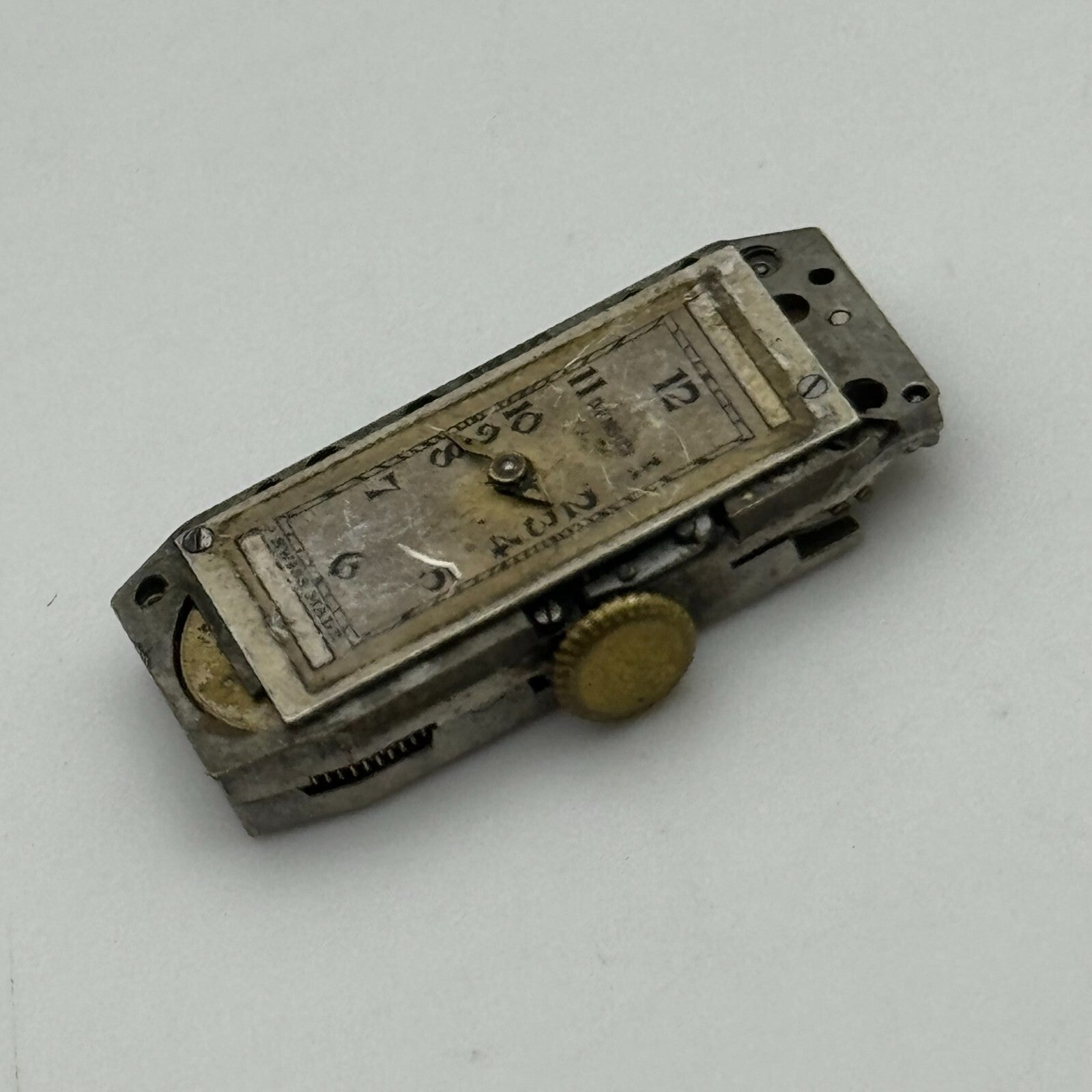 10.3mm Cyma Tavannes Ref 354 Manual Wind 15 Jewels Swiss Watch Movement PARTS