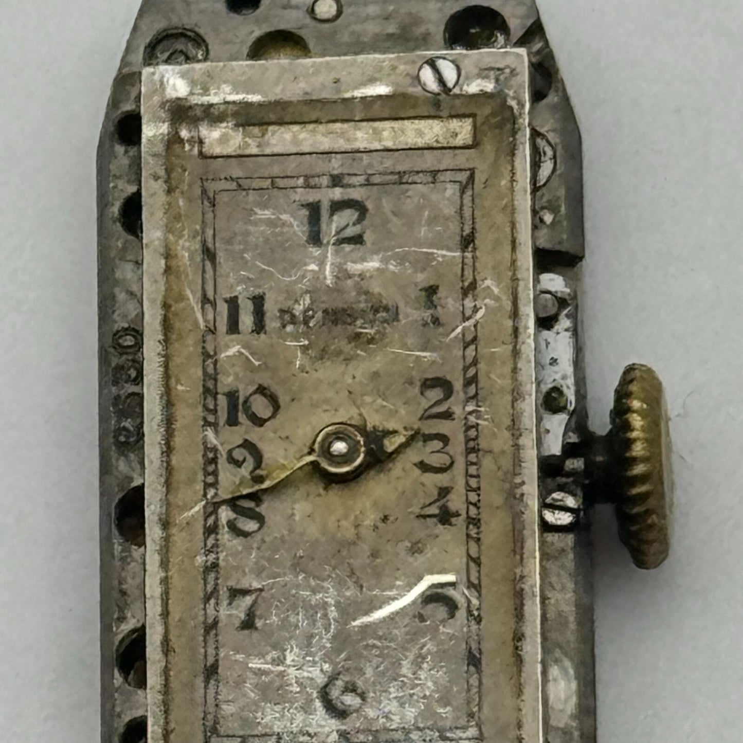 10.3mm Cyma Tavannes Ref 354 Manual Wind 15 Jewels Swiss Watch Movement PARTS