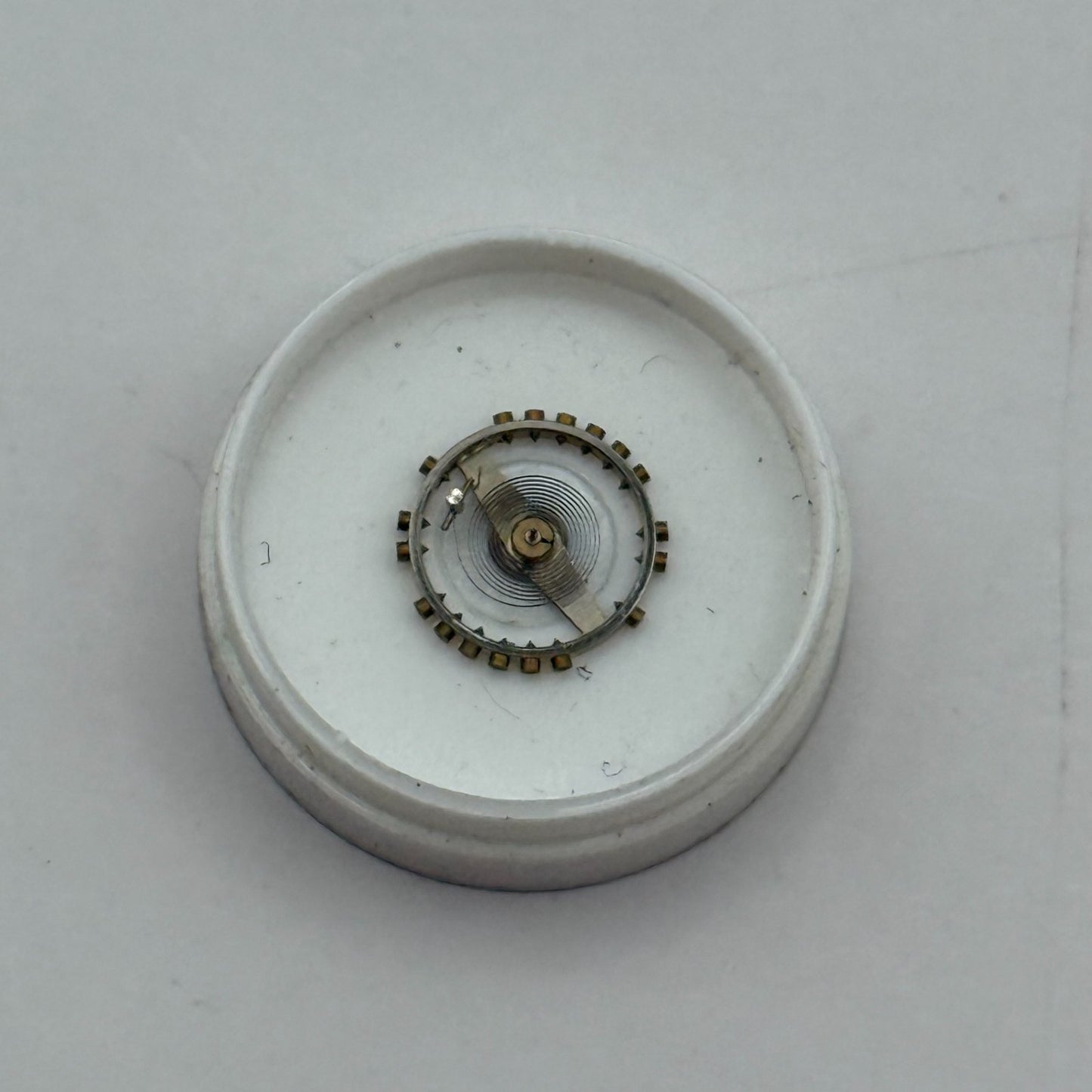 FHF 60 Balance Wheel Complete And Spring 6/8''' 200 M Watch Movement Parts NOS