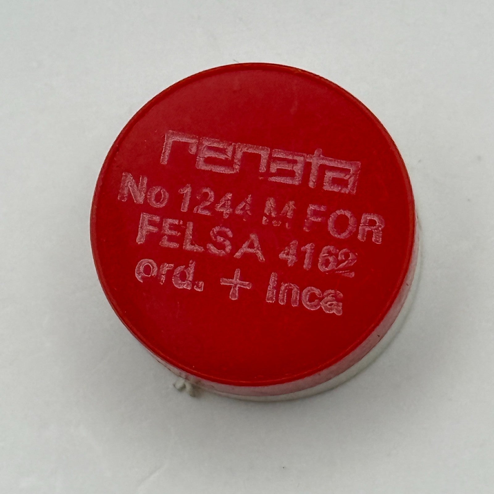 Felsa 4162 Balance Wheel Complete And Spring  1244 M Watch Movement Parts