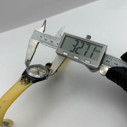 32mm Vintage 2007 Swatch Irony Quartz Watch UNTESTED PARTS REPAIR