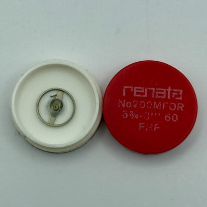 FHF 60 Balance Wheel Complete And Spring 5¾–8’’’ 200 M Watch Movement Parts NOS