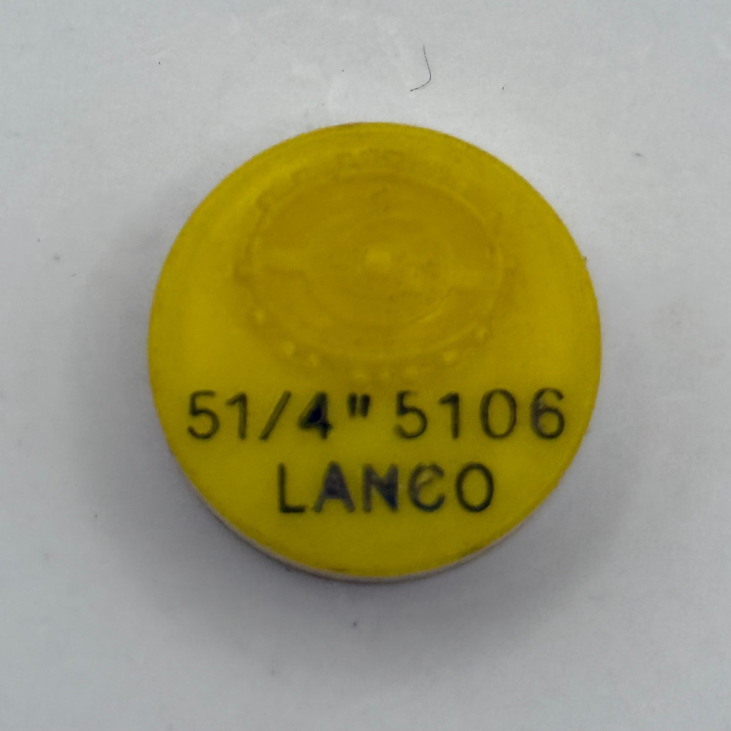 Lanco 5106 Balance Wheel Complete And Spring 5¼’’’ Watch Movement Parts NOS