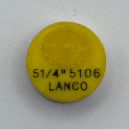 Lanco 5106 Balance Wheel Complete And Spring 5¼’’’ Watch Movement Parts NOS