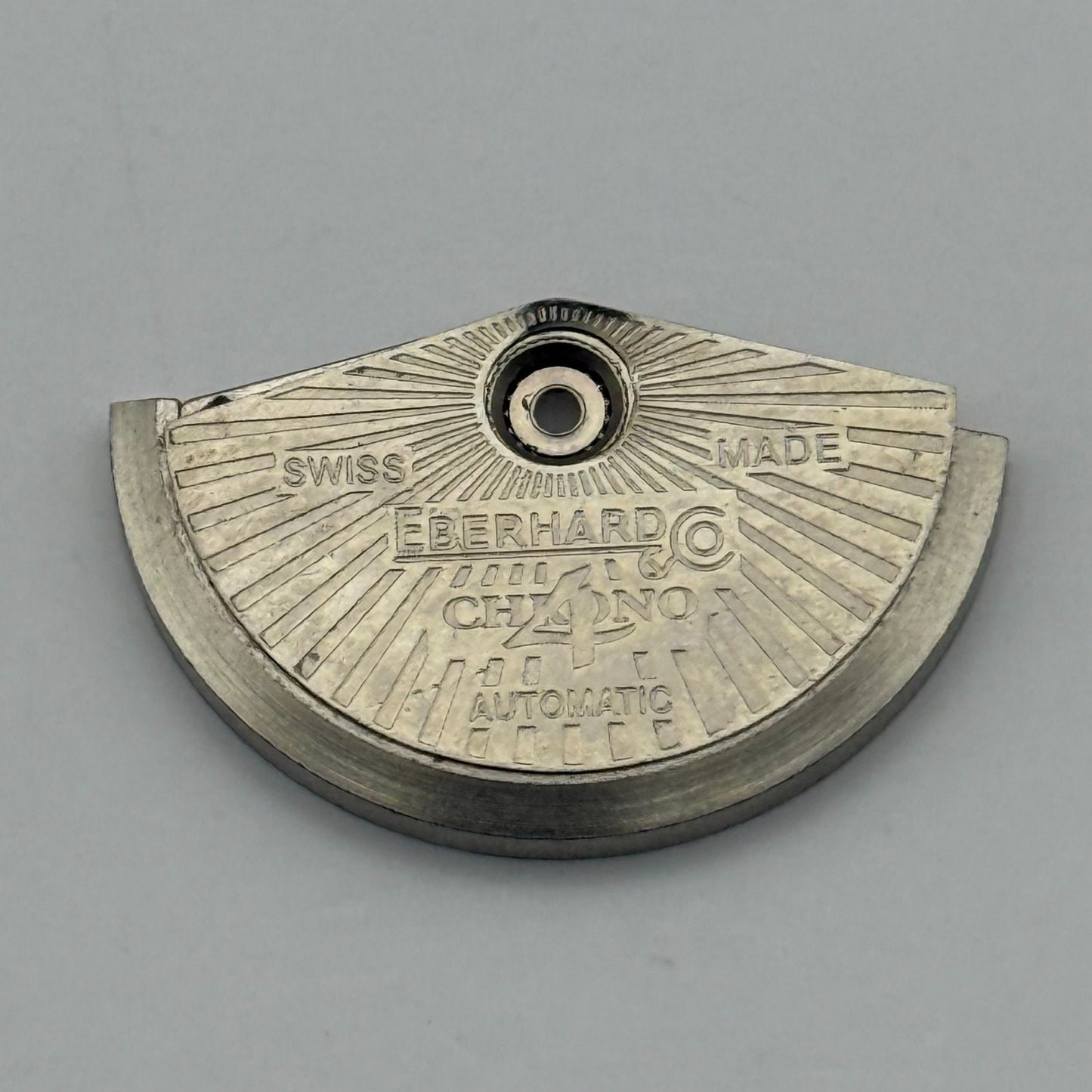 Eberhard Chrono 4 Automatic Rotor Vintage Parts Repair 25.5mm