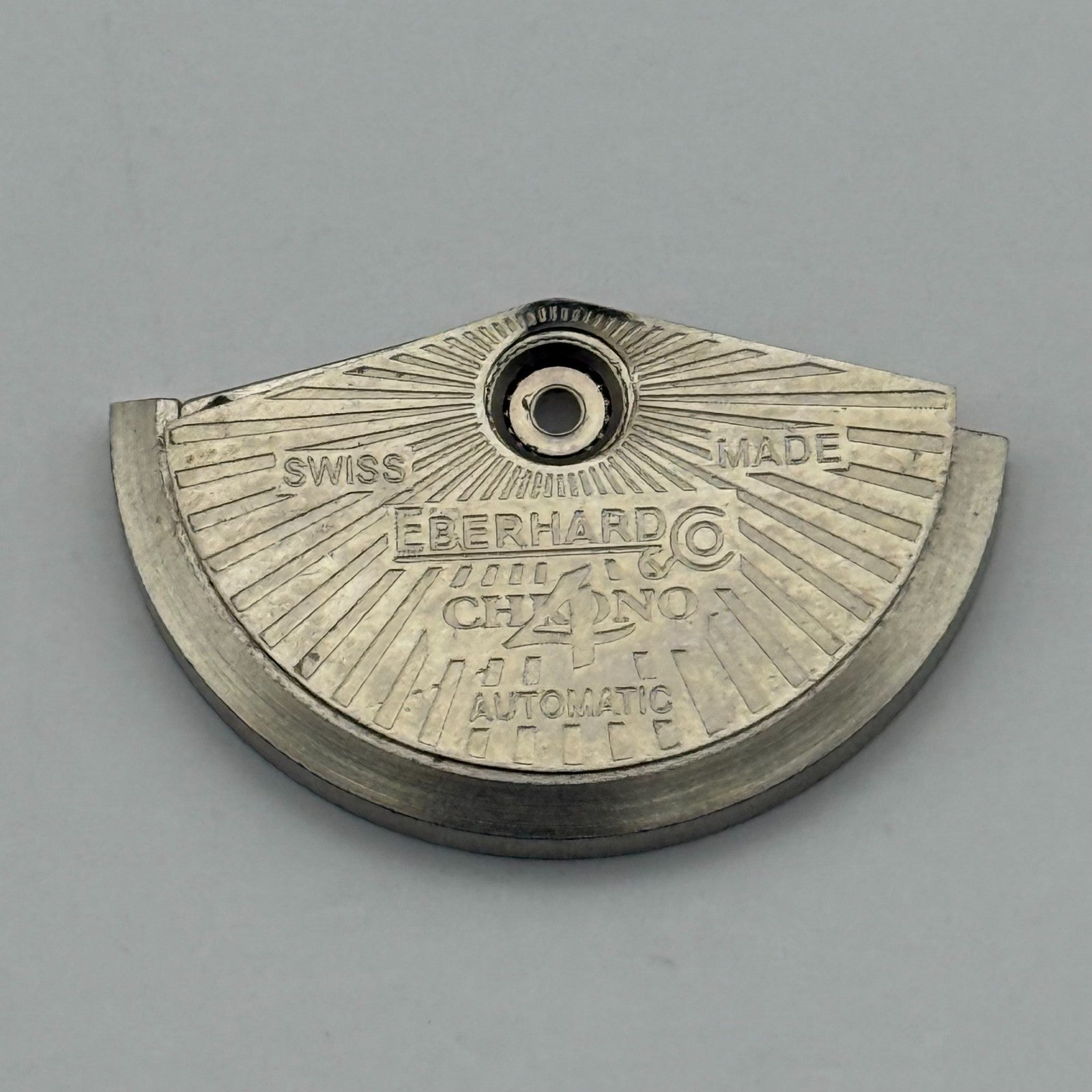 Eberhard Chrono 4 Automatic Rotor Vintage Parts Repair 25.5mm