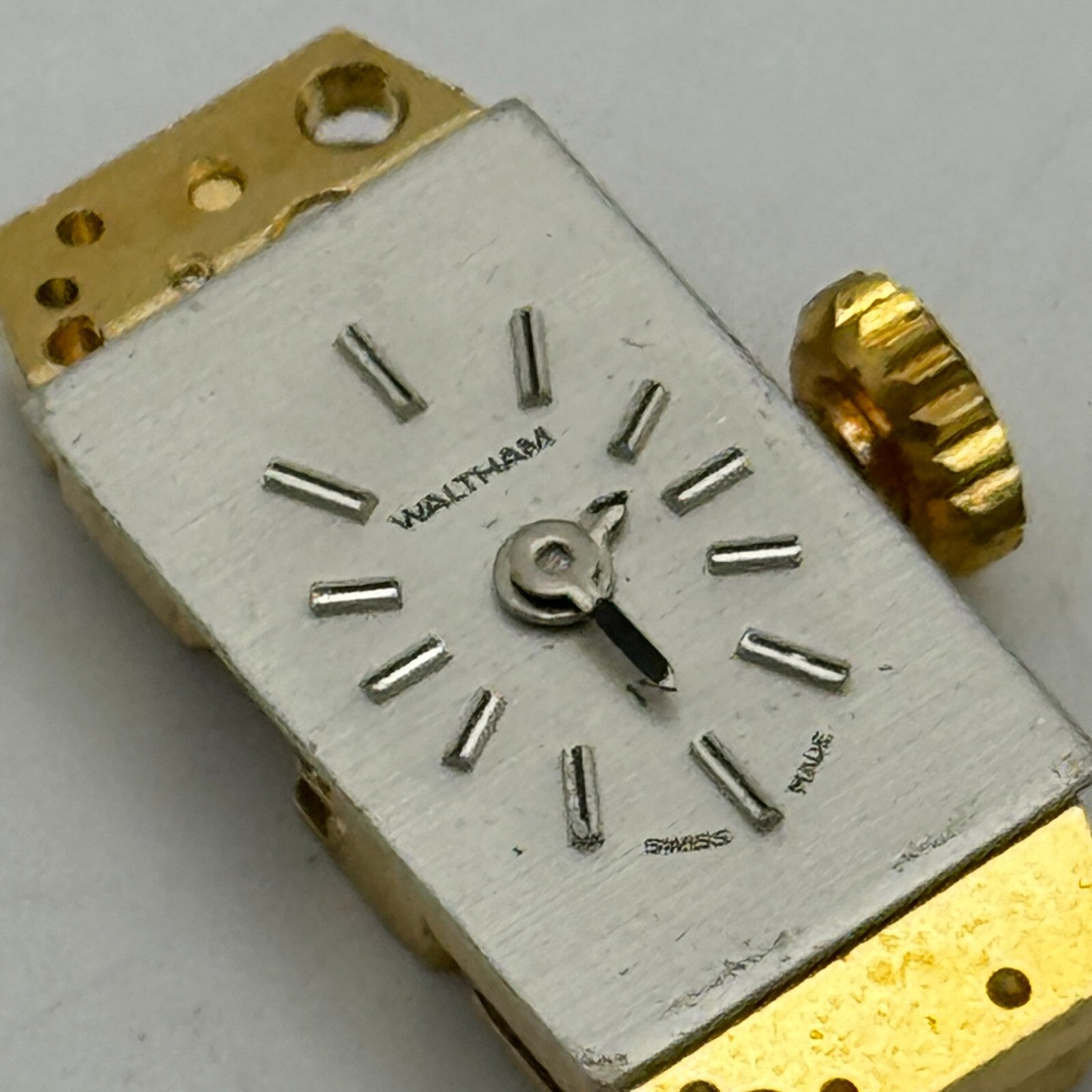 9mm Running Waltham FHF 59-21 Ladies Manual Wind Watch Movement Vintage PARTS
