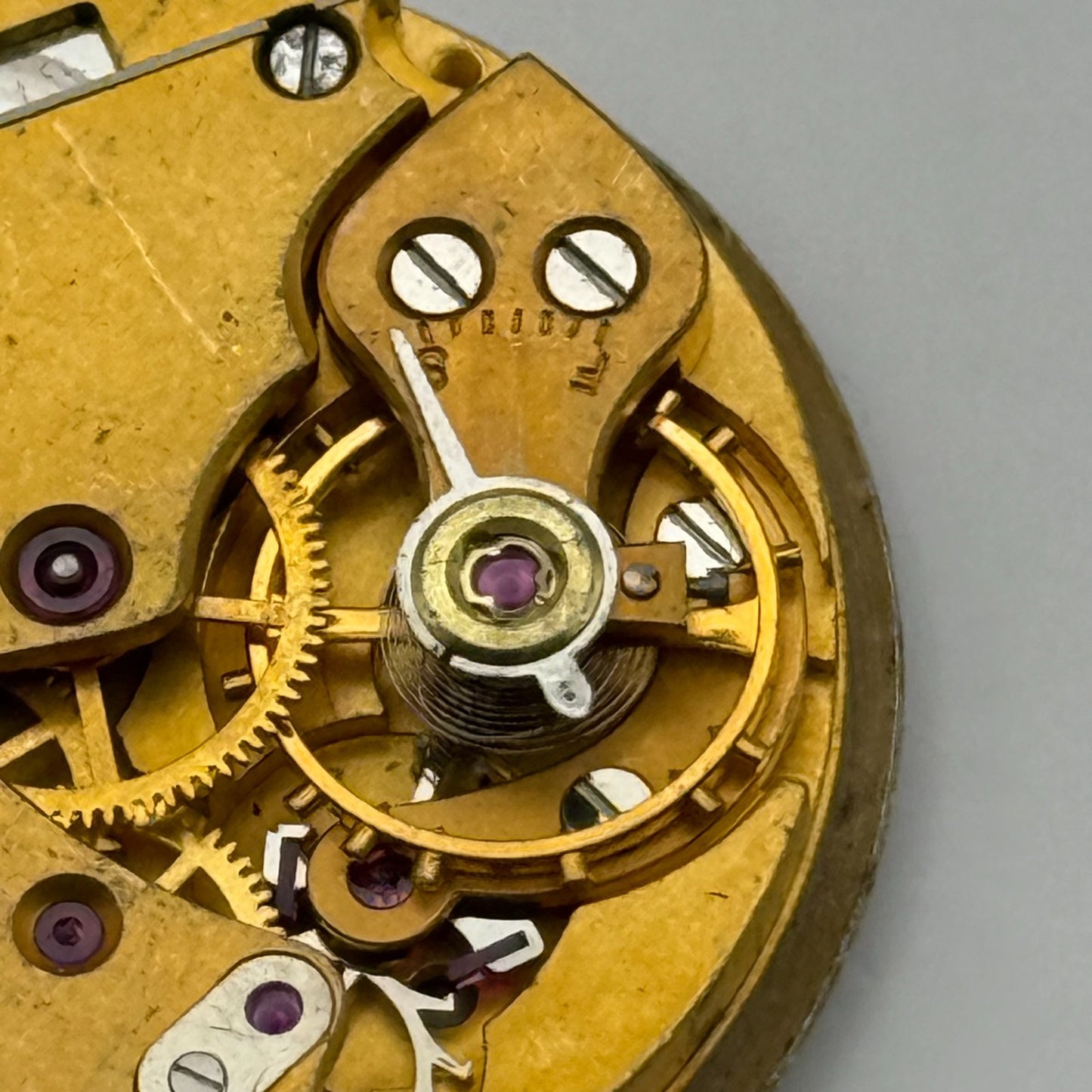 Smiths De Luxe Garrard 18 Jewels Watch Movement Manual Wind Vintage Parts 26.8mm