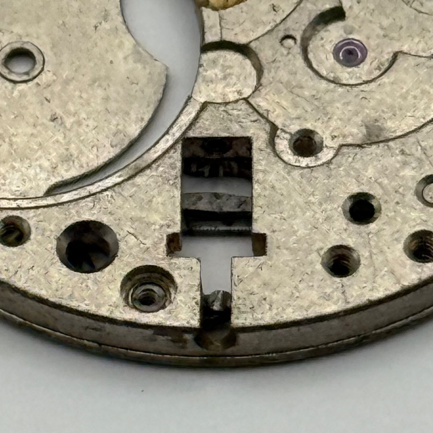 Omega 30T2 SC Watch Movement Main Plate Vintage Parts Repair Swiss Rare 30.5mm
