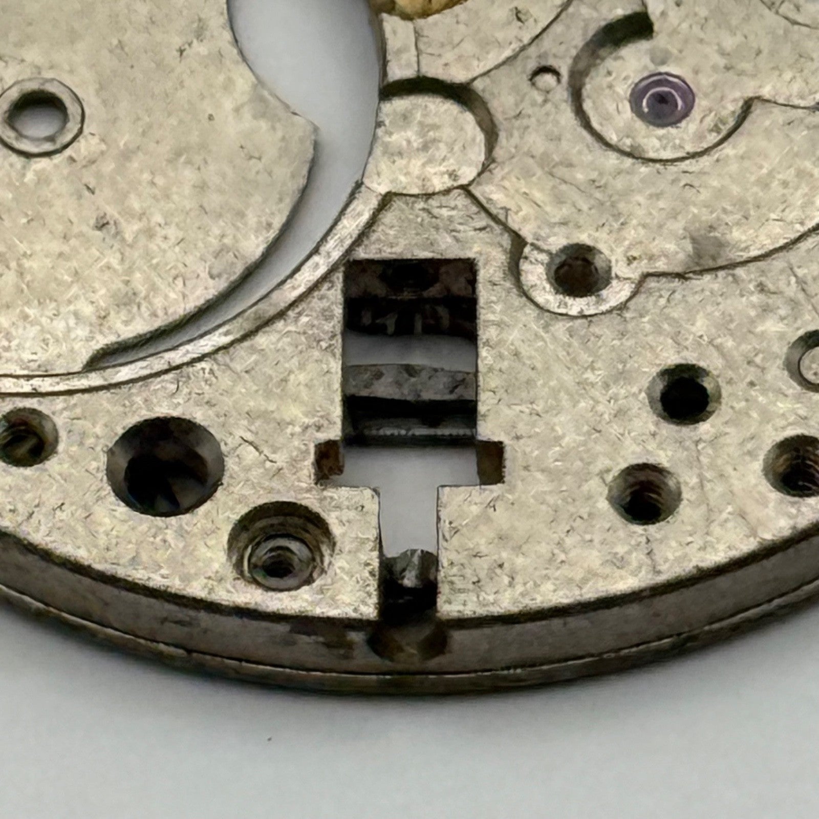 Omega 30T2 SC Watch Movement Main Plate Vintage Parts Repair Swiss Rare 30.5mm