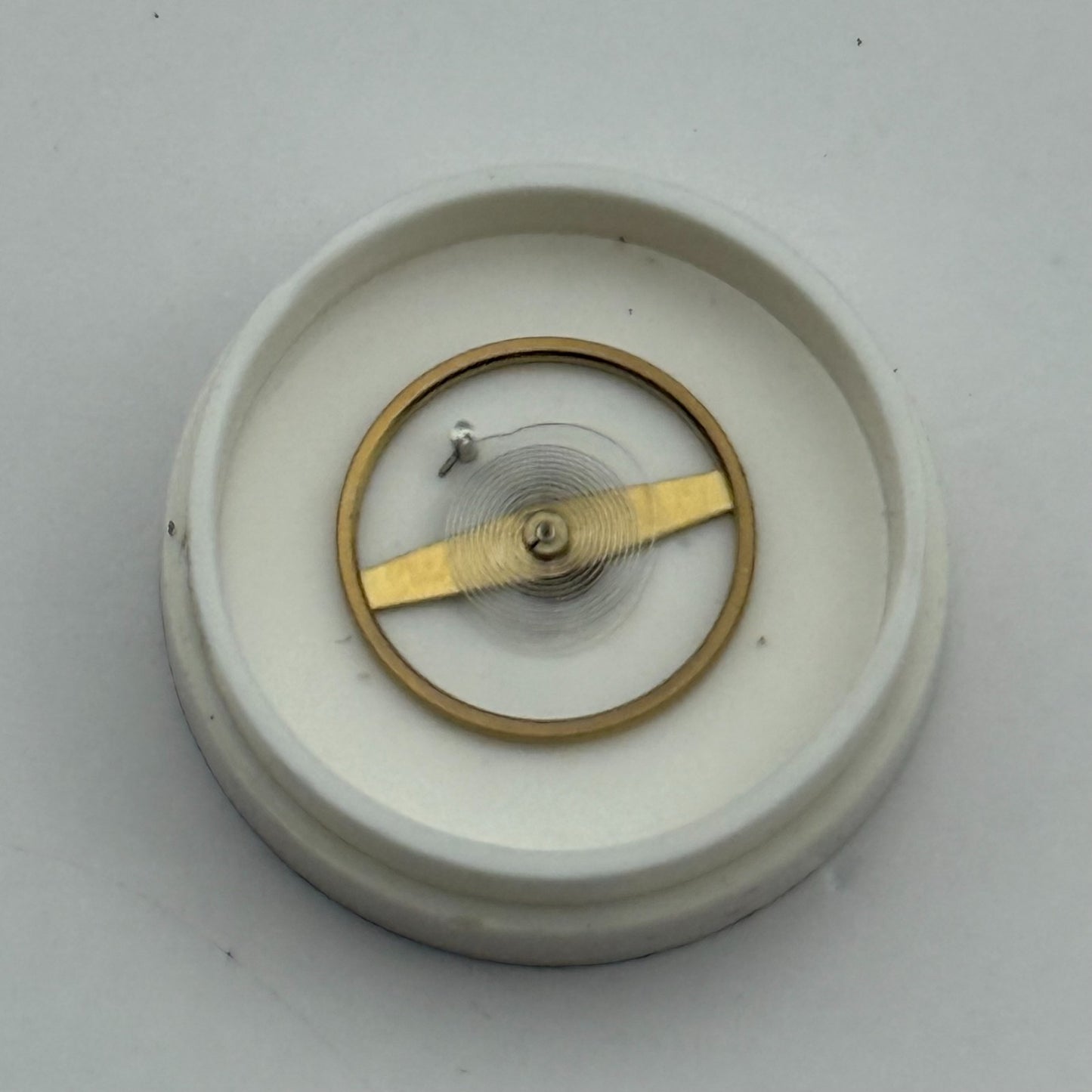 ST 1800 1805 Balance Wheel Complete And Spring Ord + Inca 1508 M Watch Parts NOS