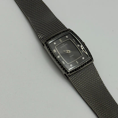 Skagen Denmark Ladies Quartz Watch Titanium Mesh Band Japan 21mm PARTS REPAIR