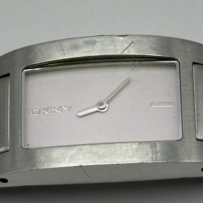 23mm Working Ladies DKNY NY-3030 Stainless Steel Quartz Watch Broken Strap
