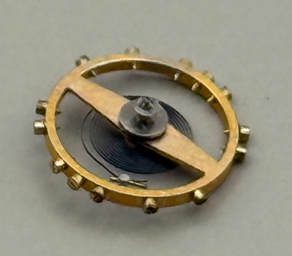 AS 1051 Balance Wheel Complete And Spring 5¼’’’ 34 Watch Movement Parts NOS