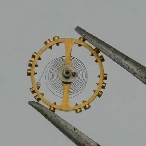 AS 976 1012 Balance Wheel Complete And Spring 29 M Watch Movement Parts NOS