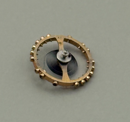 AS 976 1012 Balance Wheel Complete And Spring  29 M Watch Movement Parts NOS