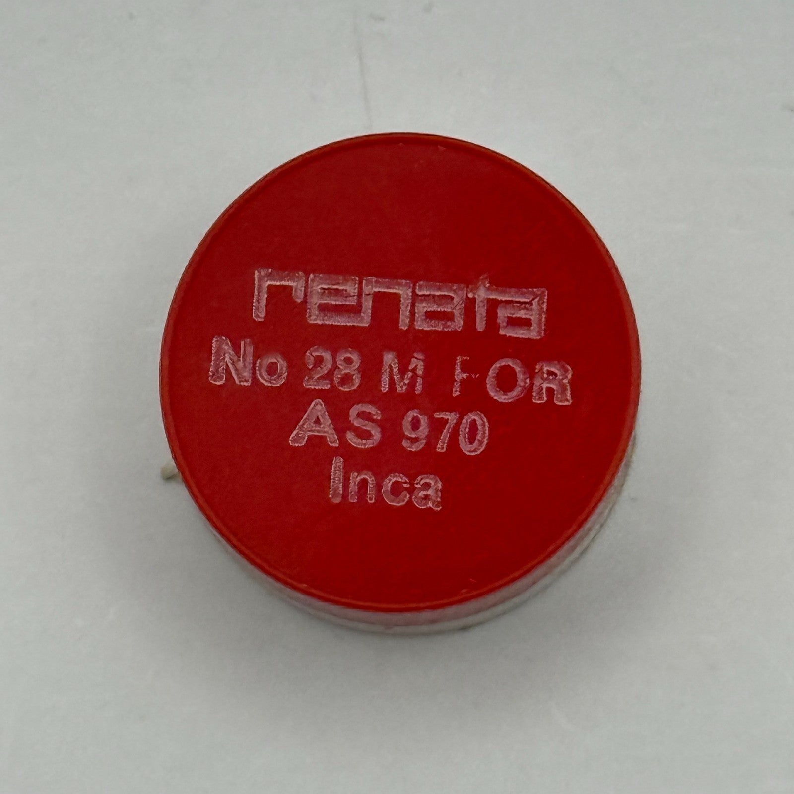 AS 970 Balance Wheel Complete And Spring 28 M Watch Movement Parts NOS