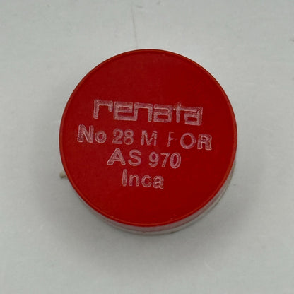 AS 970 Balance Wheel Complete And Spring 28 M Watch Movement Parts NOS