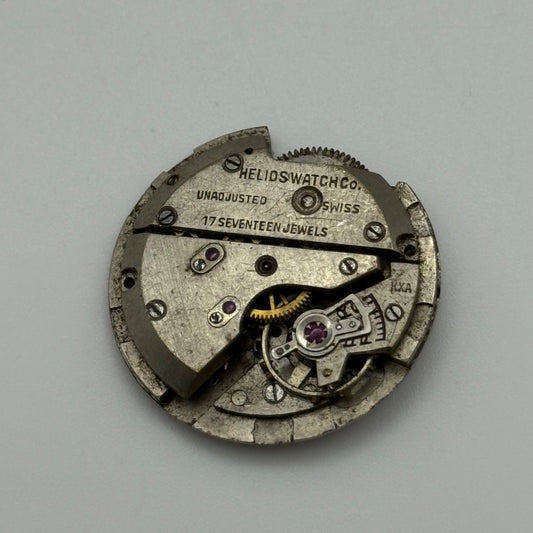 Helids Cal 450 Watch Movement Manual Wind Swiss Vintage Parts Repair 25.9mm