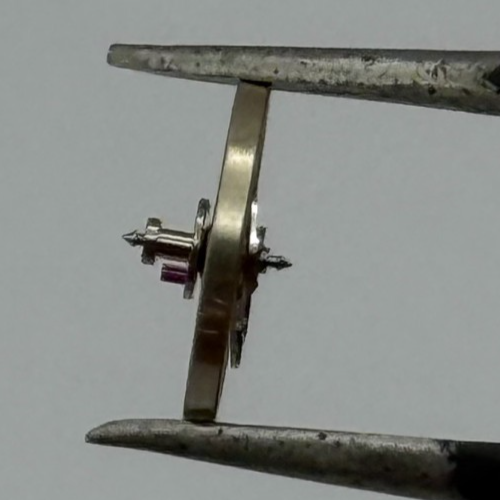 Ebosa 86 Balance Wheel Complete And Spring Conical Piva 1652 Watch Movement Part