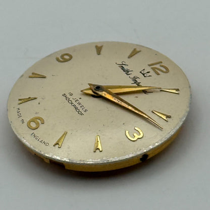 Smiths Imperial Cal 0104 Watch Movement Manual Wind Vintage Parts Repair 27.2mm