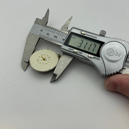 31.1mm Men's Burgana Binatone D 320 Manual Wind Swiss Watch Movement PARTS SPARE