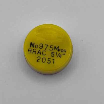 BRAC 2051 Balance Complete 5 1/4''' Renata 975 M Watch Movement Parts Vintage