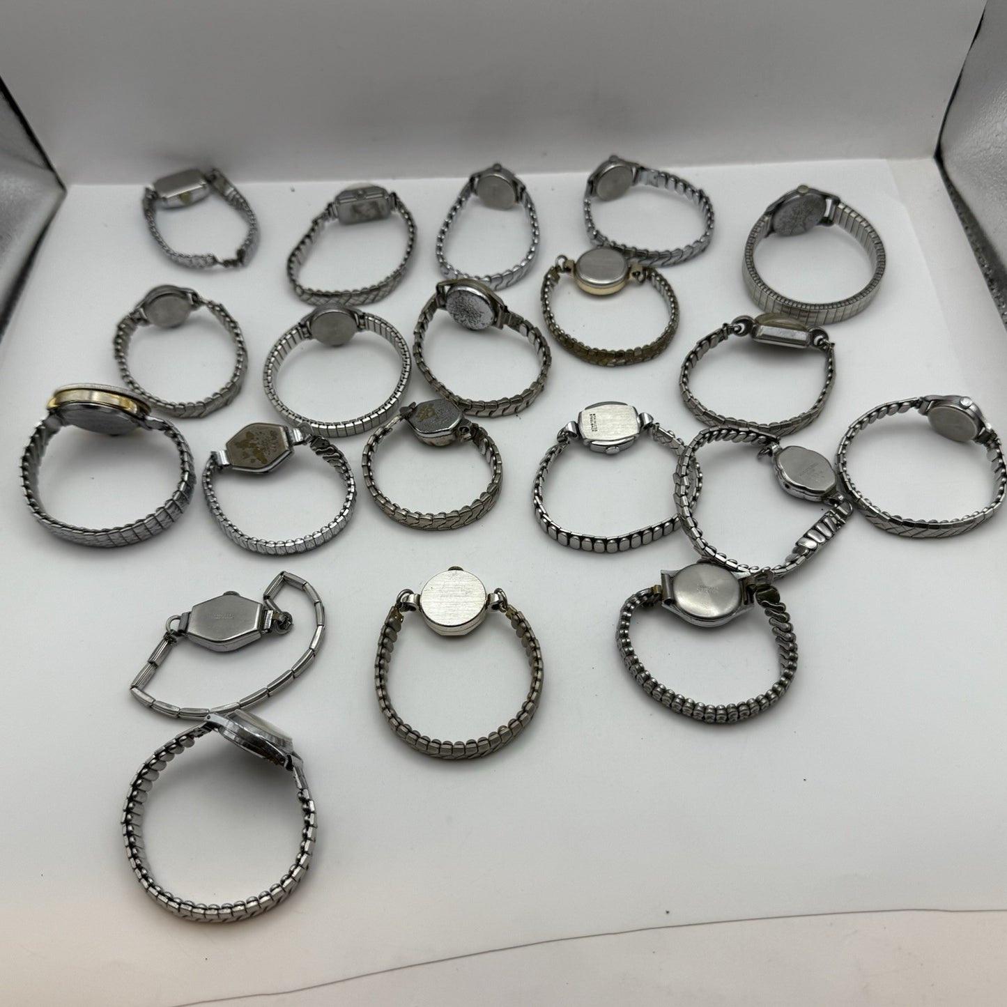 Bundle Of Ladies Vintage Manual Wind Wristwatches Joblot PARTS REPAIR SPARES