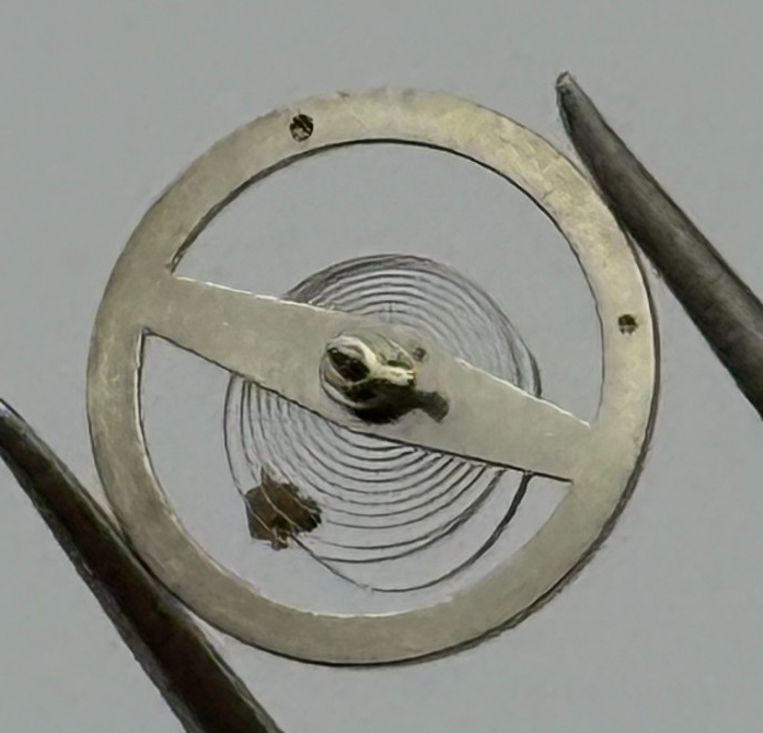 BFG 910 Balance Wheel Complete And Spring  Renata 827 Watch Movement Parts 