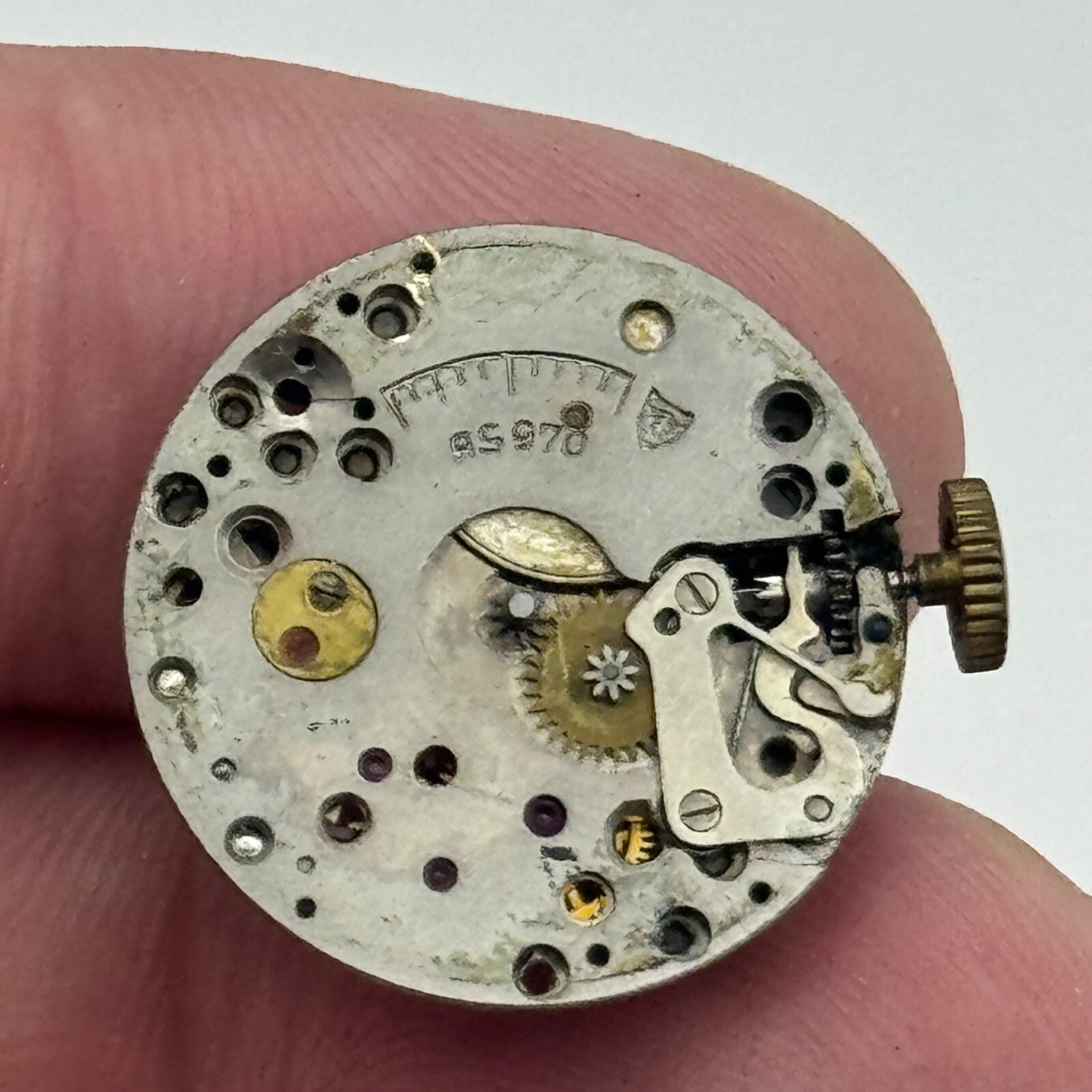 19.7mm Luvex AS 970 A Schild Manual Wind Swiss Watch Movement PARTS SPARES