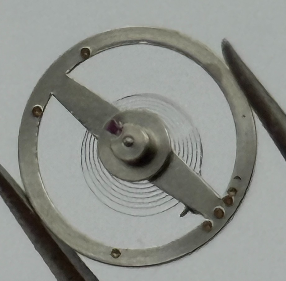 Brac 301 Balance Complete 10½’’’ a pl. Renata 1382 Watch Movement Parts Vintage