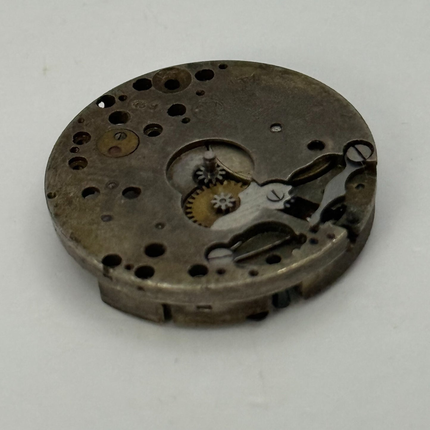 23.5mm Vintage AS 340 A Schild Partial Manual Wind Watch Movement PARTS REPAIR
