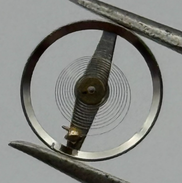 BFG 927 Balance Wheel Complete And Spring 6 3/4–8’’’ Watch Movement Parts NOS