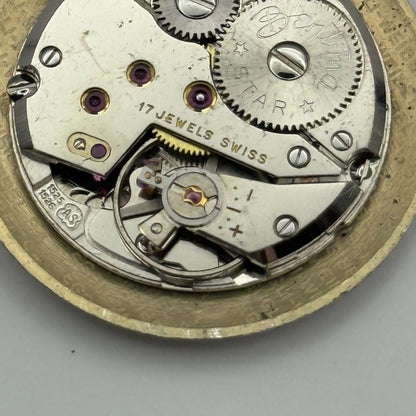AS 1525 1526 Watch Movement Bentima Manual Wind Vintage Parts Repair 23.6mm